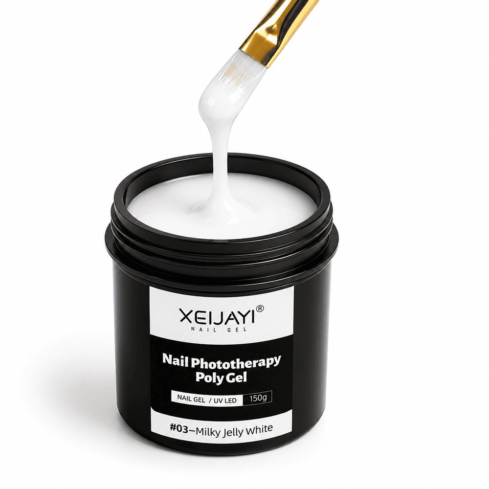 XEIJAYI Poly Gel #03 – Milky Jelly White (150 g)