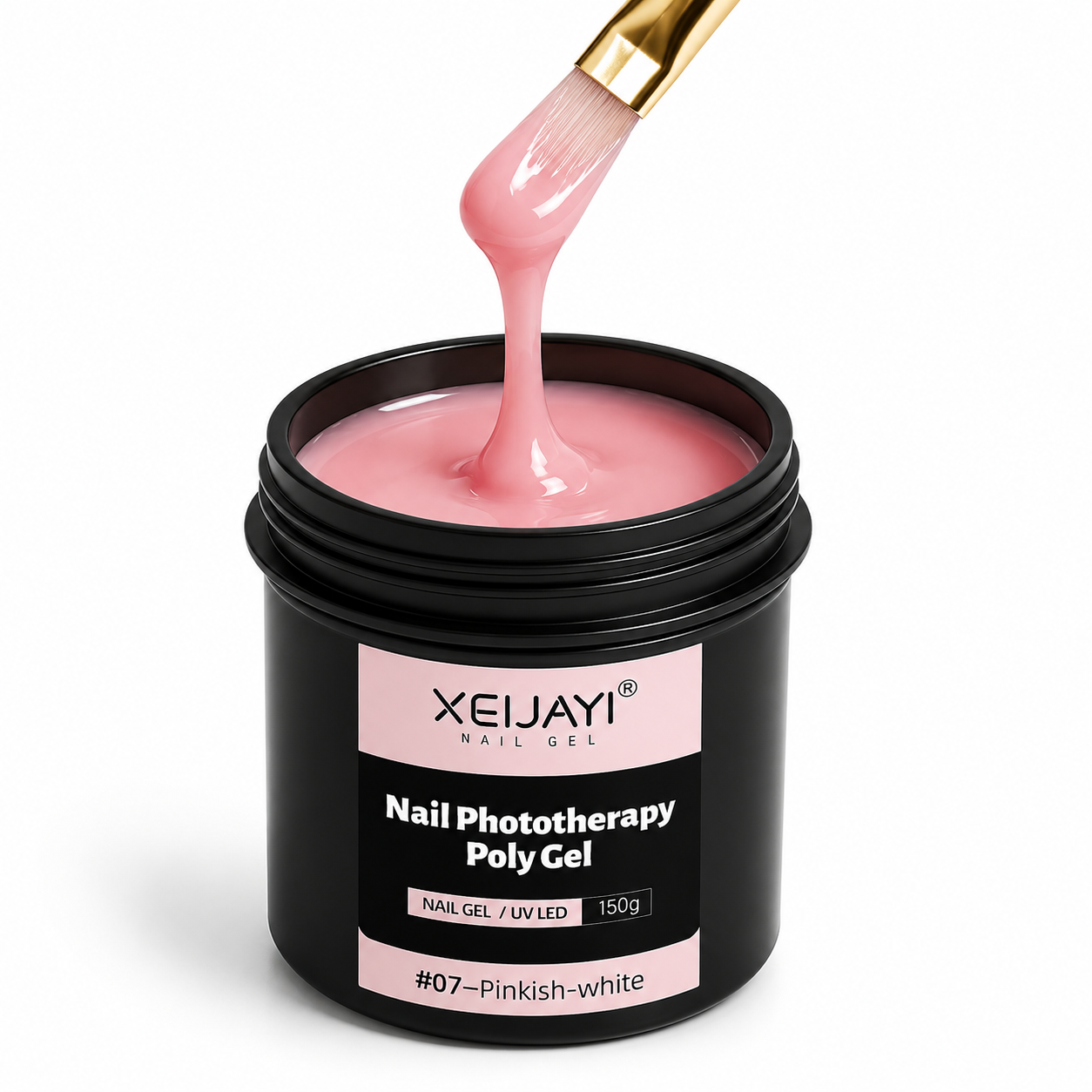 XEIJAYI Poly Gel #07 – Pinkish White (150 g)