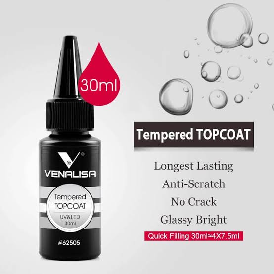 Venalisa Tempered Top Coat 30ml