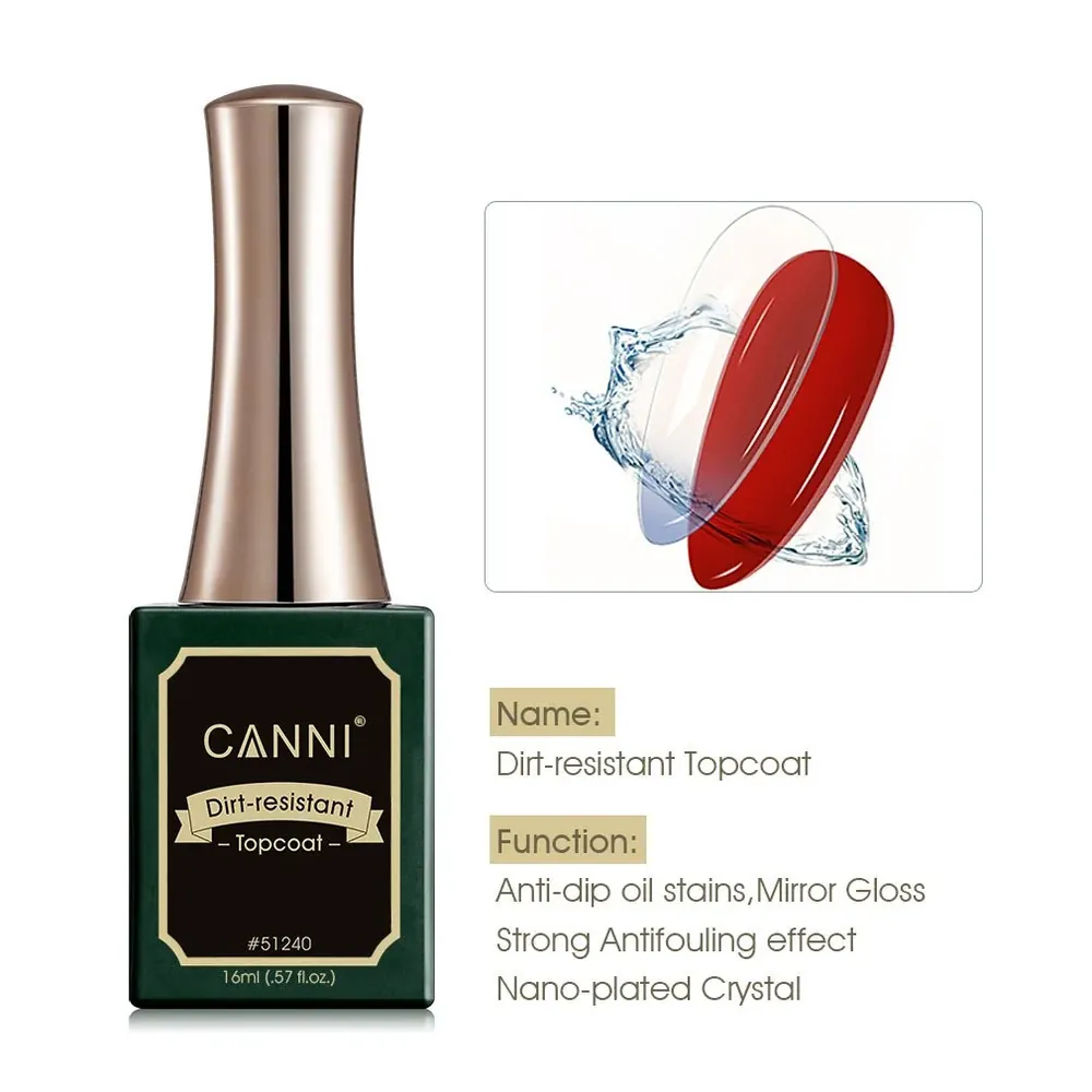 CANNI Dirt-Resistant top coat 16ml