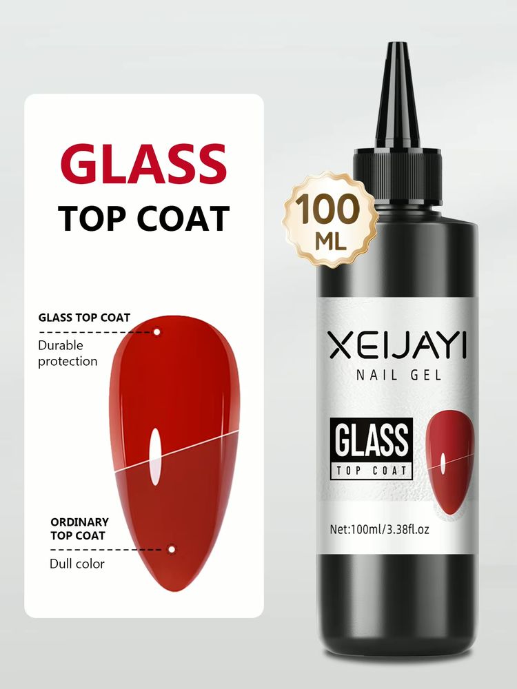 XEIJAYI Glass Top Coat 100ml