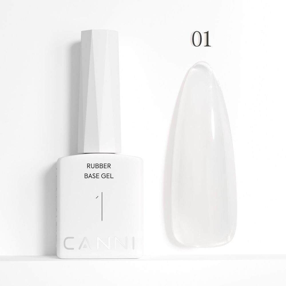 CANNI Rubber Base Gel N°01 – 9 ml