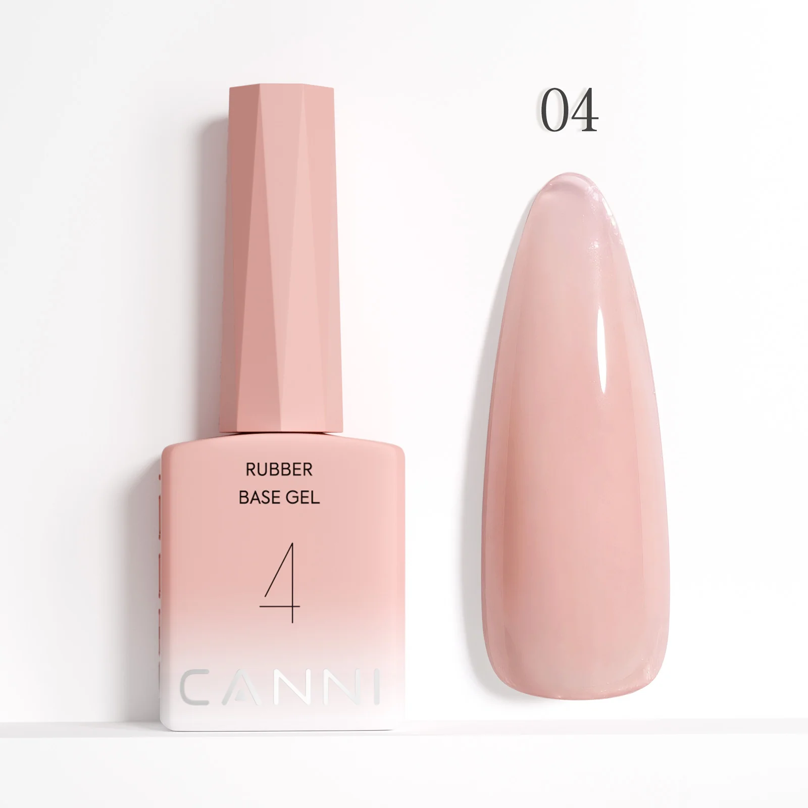CANNI Rubber Base Gel N°04 – 9 ml
