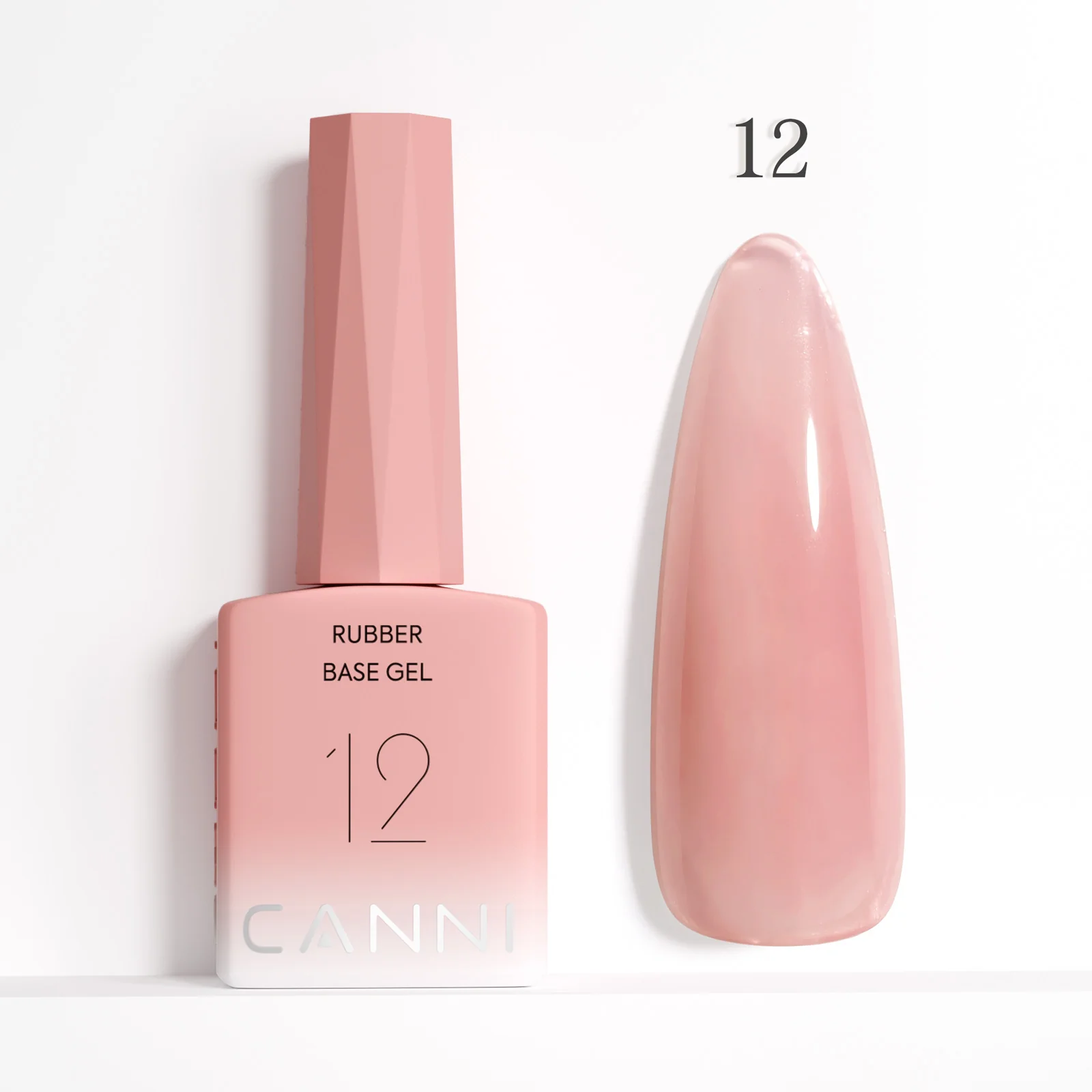 CANNI Rubber Base Gel N°12 – 9 ml