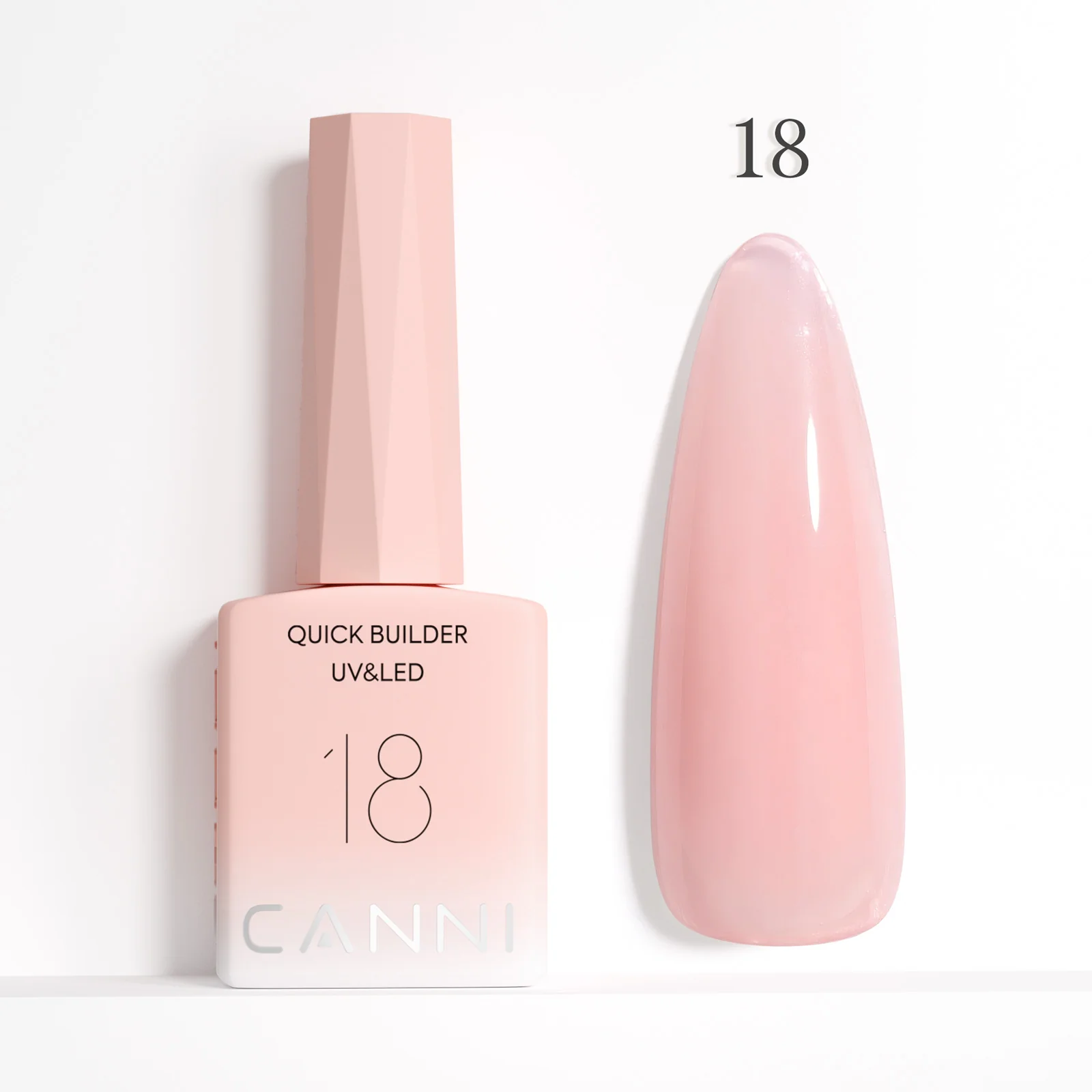 CANNI Quick Builder Nail Gel 18 – 9 ml