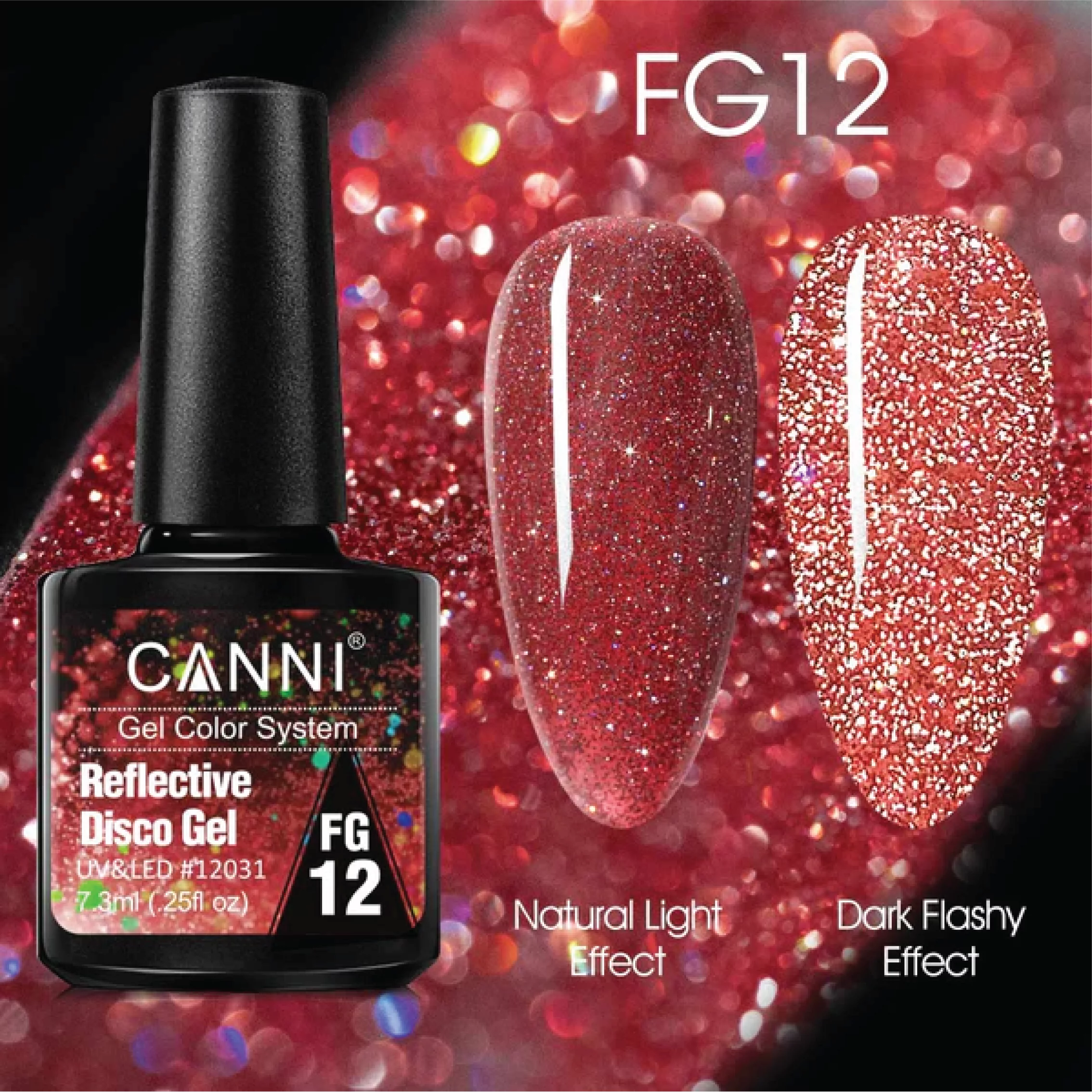 CANNI Réflective Disco gel