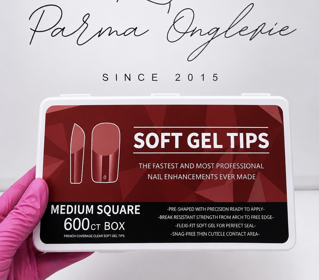 Capsules Soft Gel 600pcs -  Medium Square