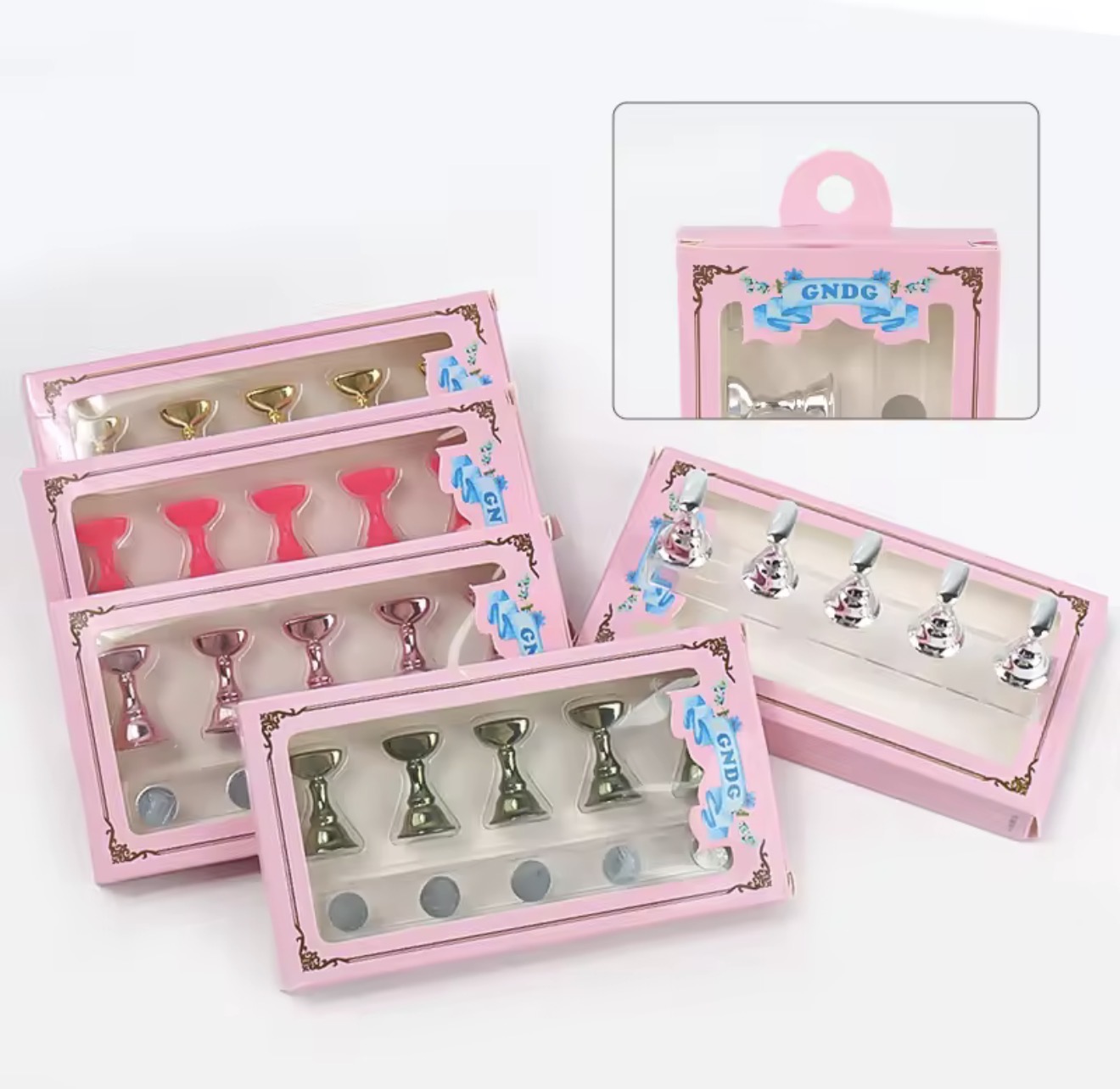 Présentoirs magnétiques pour capsules – 5 pièces