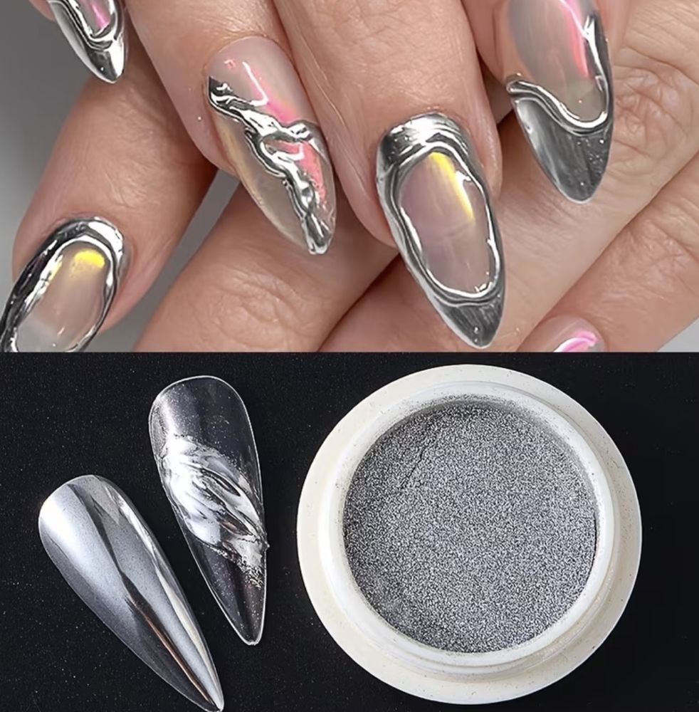 Poudre Chrome Argent