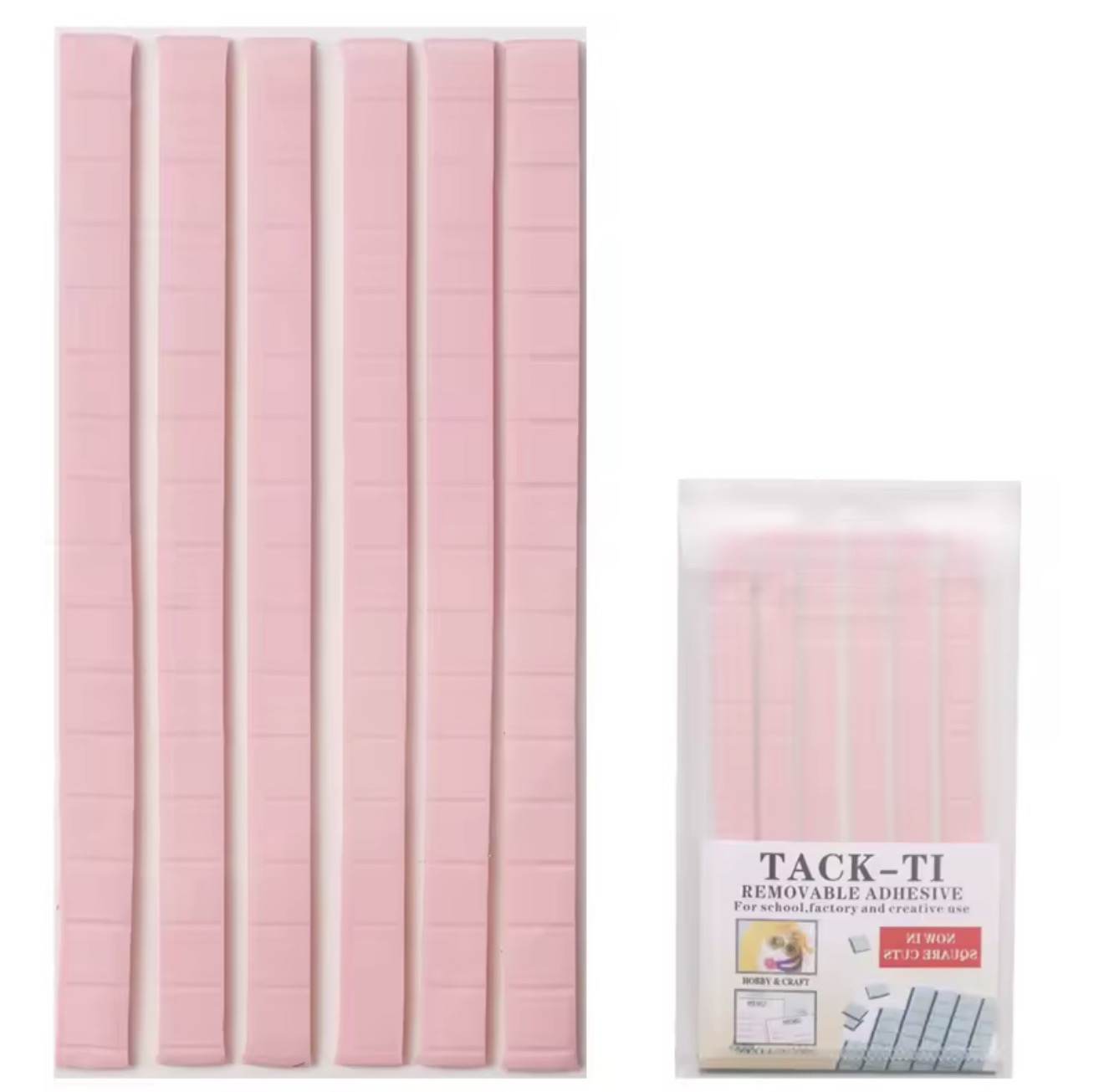 Pâte adhésive réutilisable – 96 PCS