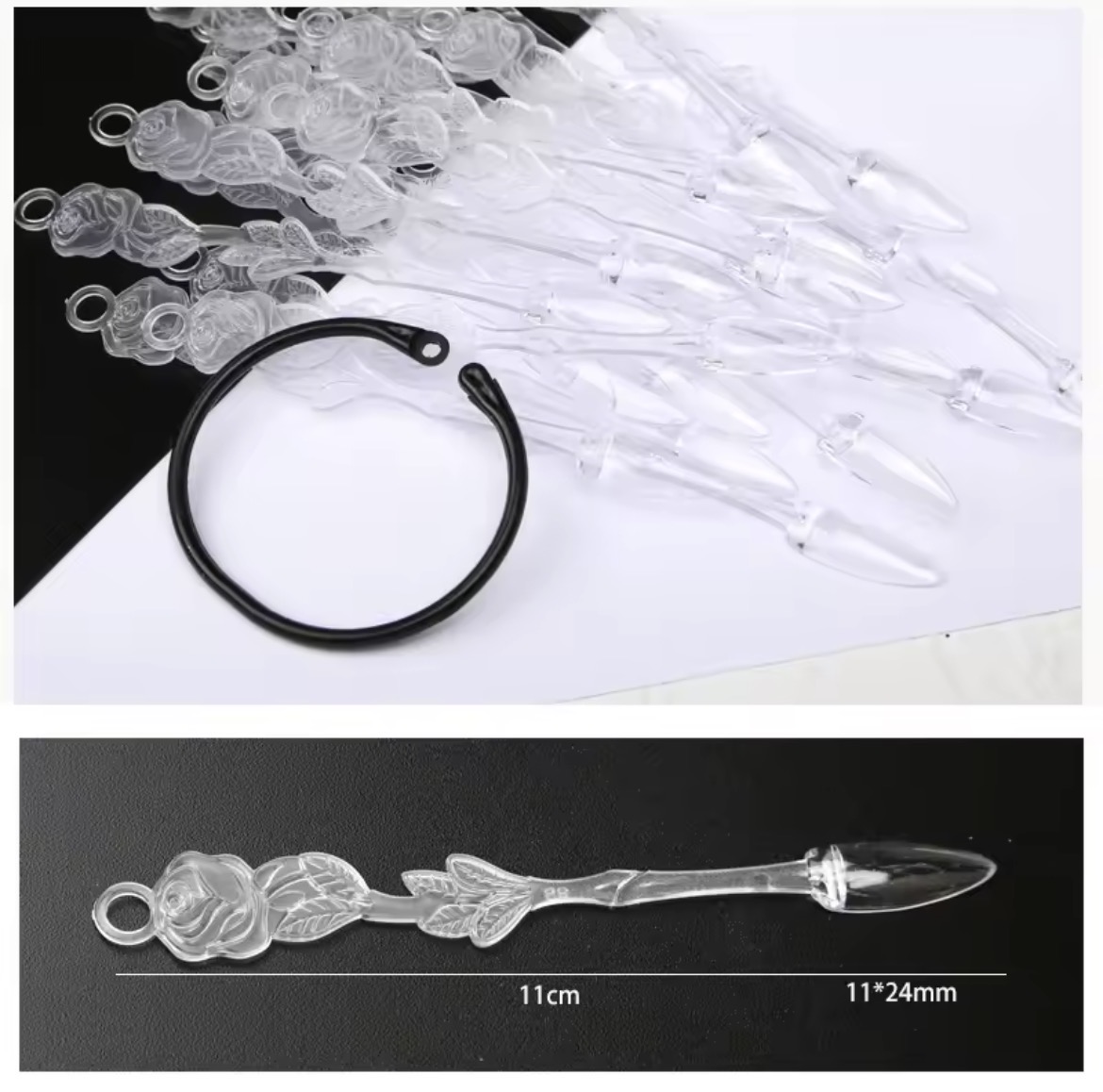 Nuancier 24 pcs transparent