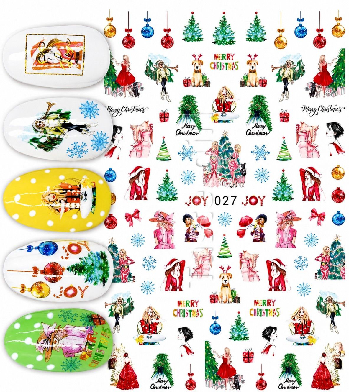 Stickers Noël 3D