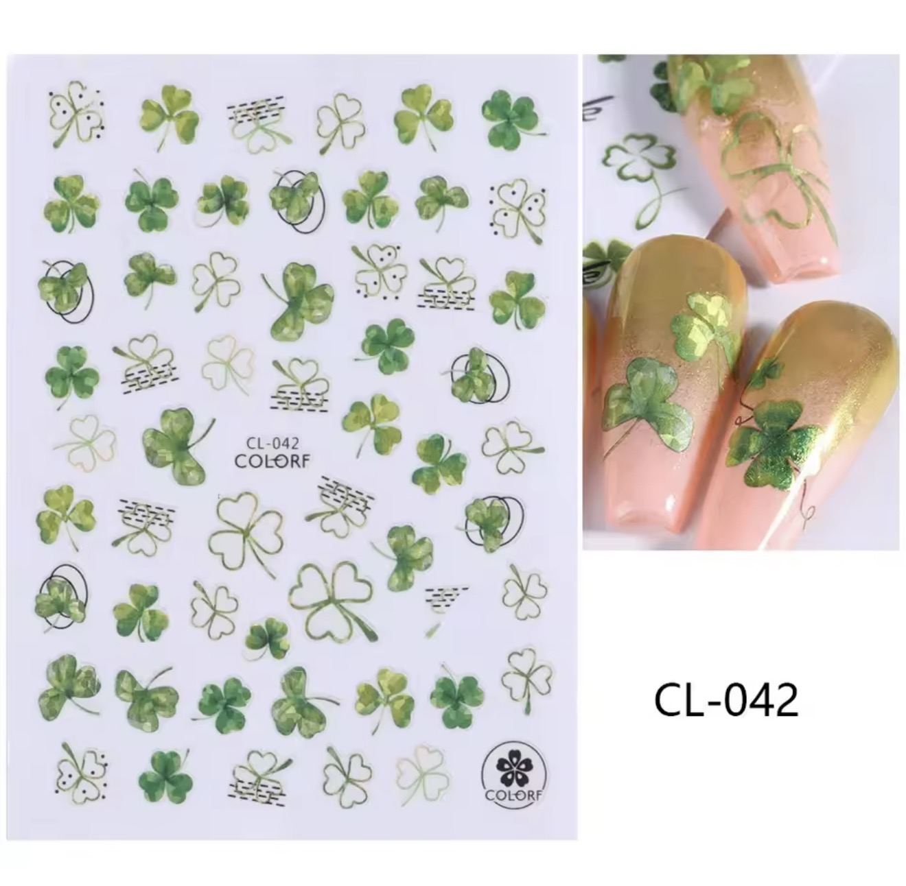 Stickers Trèfles Vert